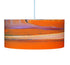 boardwalk orange drum pendant by rowan chase on lumigado lighting