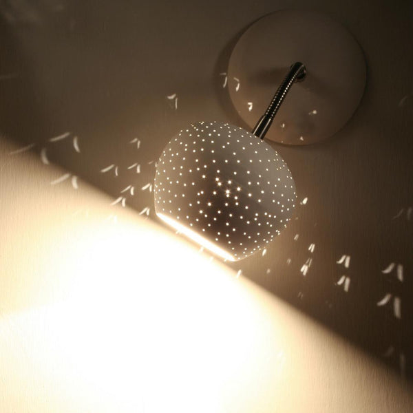 Claylight Sconce - Dot Pattern a Wall light by Lightexture - Lumigado lighting