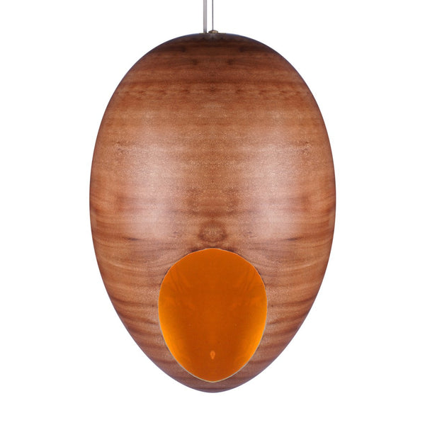Nora wooden pendant lamp a Pendant by ASWAN INTERNATIONAL - Lumigado lighting