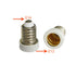 LED Lamp socket E14 to E12 Adapter