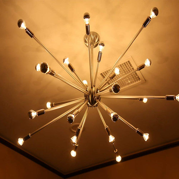 6Pcs Silver tipped LED bulbs for the sputnik chandeliers. (4W warm white) a Bulbs by Amazon - Lumigado lighting