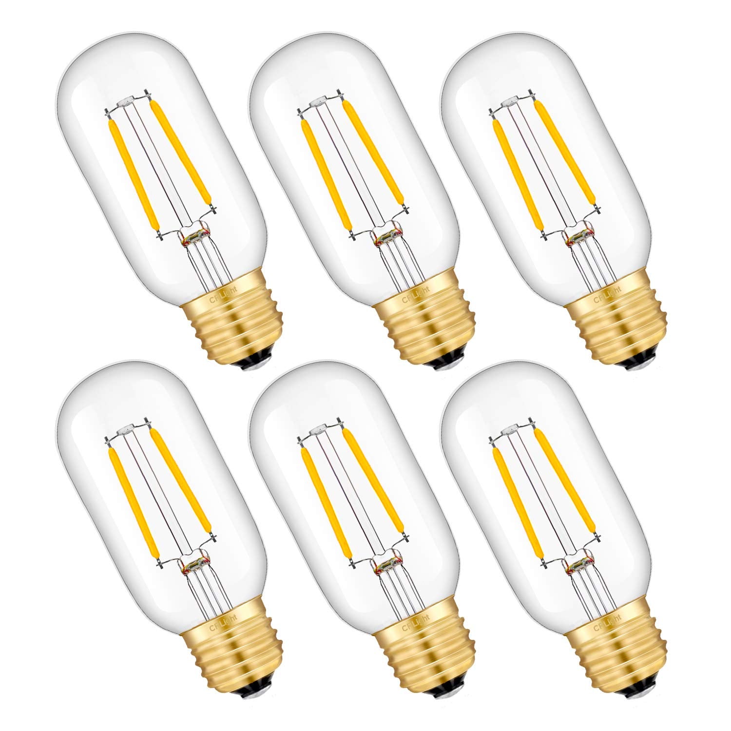 LED Filament Bulb E14, G45, 2 W, 250 lm, 2700 K
