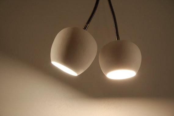 Claylight Double Spot a Ceiling by Lightexture - Lumigado lighting