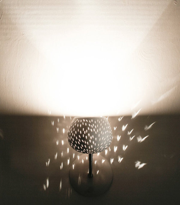 Claylight Sconce - Line pattern a Wall light by Lightexture - Lumigado lighting